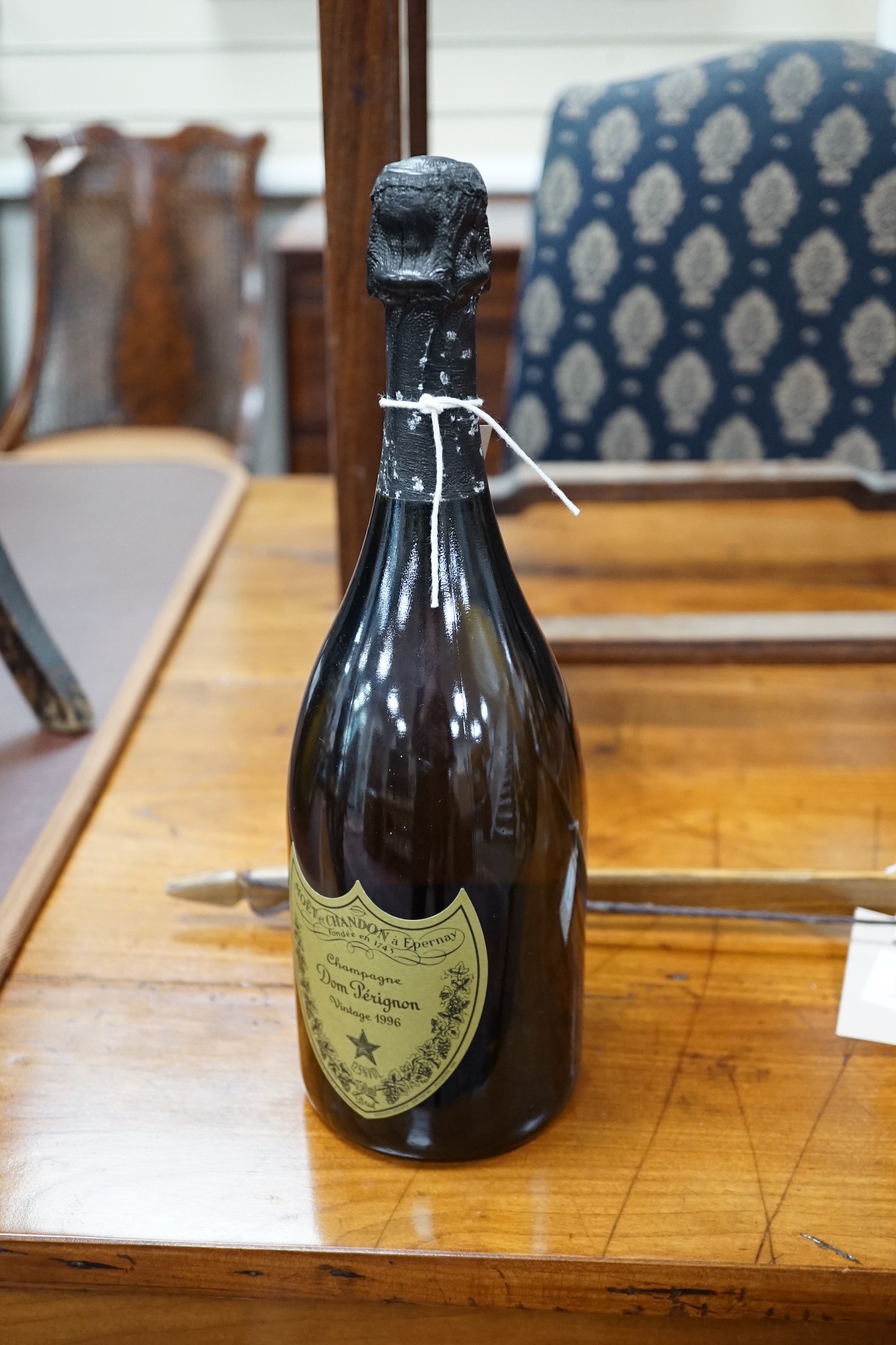 A bottle of Dom Perignon, 1996